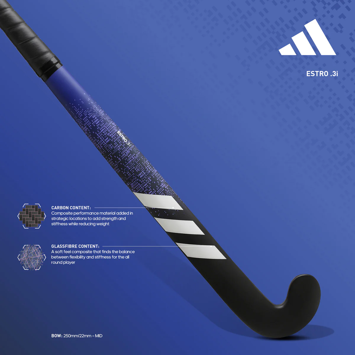 Adidas Estro .3 Indoor Hockey Stick - 2024 - Image 5