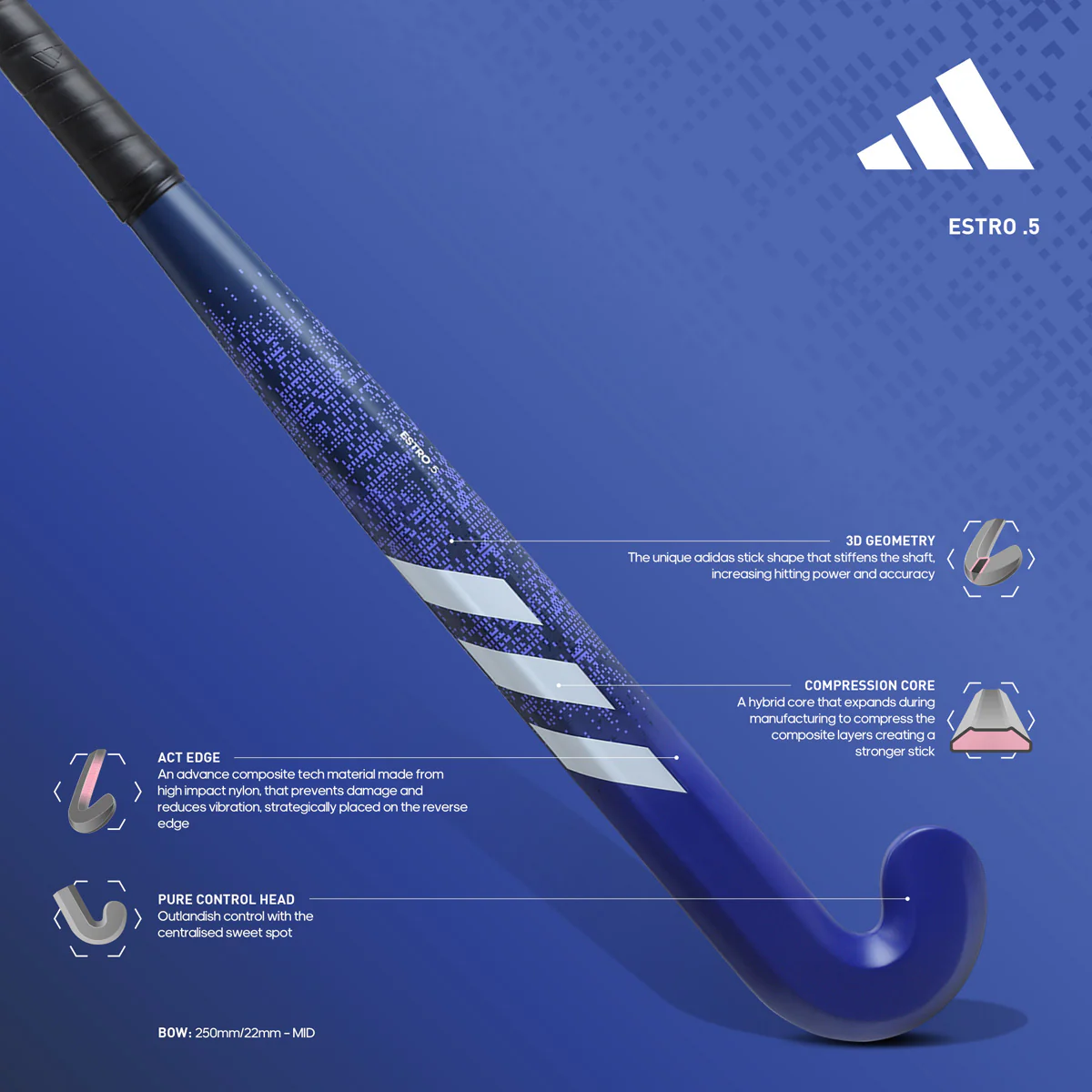 Adidas Estro .5 Hockey Stick - 2024 - Image 7