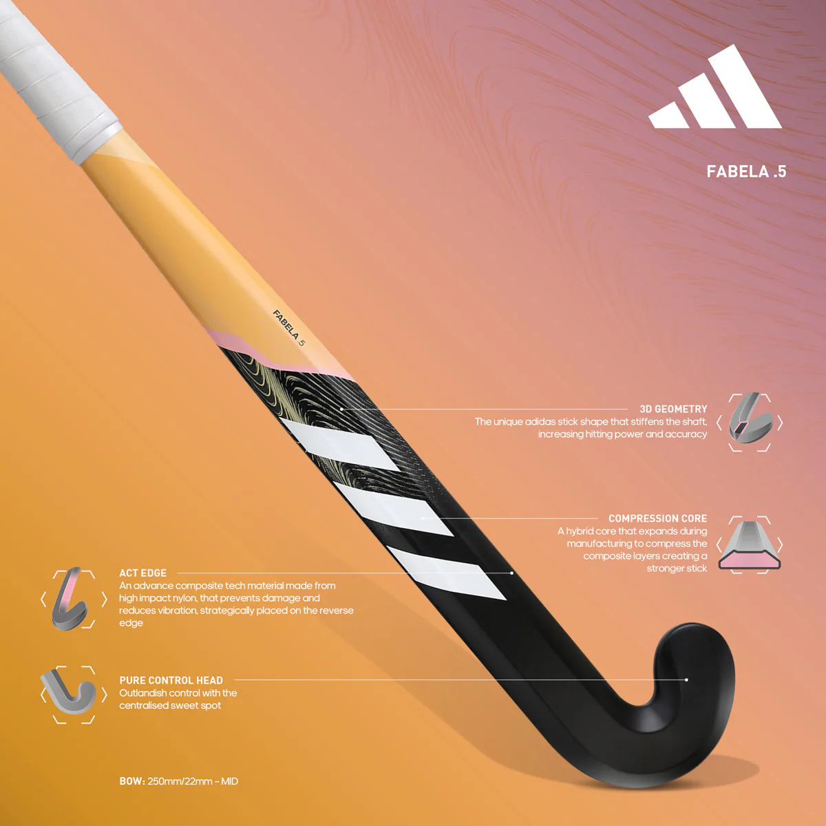 Adidas Fabela .5 Hockey Stick - 2024 - Image 7