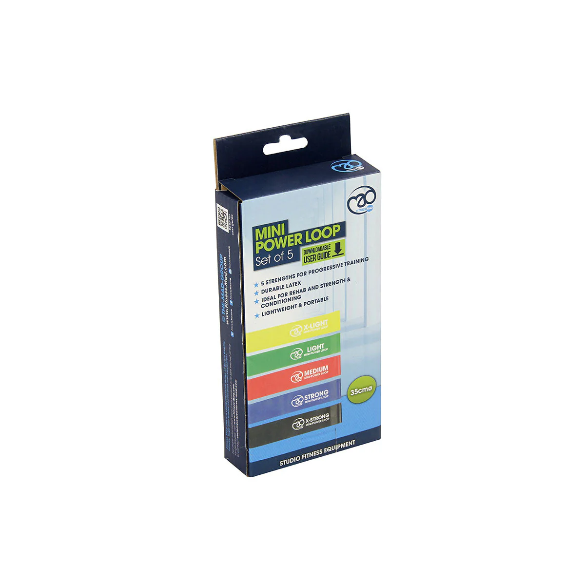 MAD Fitness Mini Power Loops - Set Of 5 - Image 4