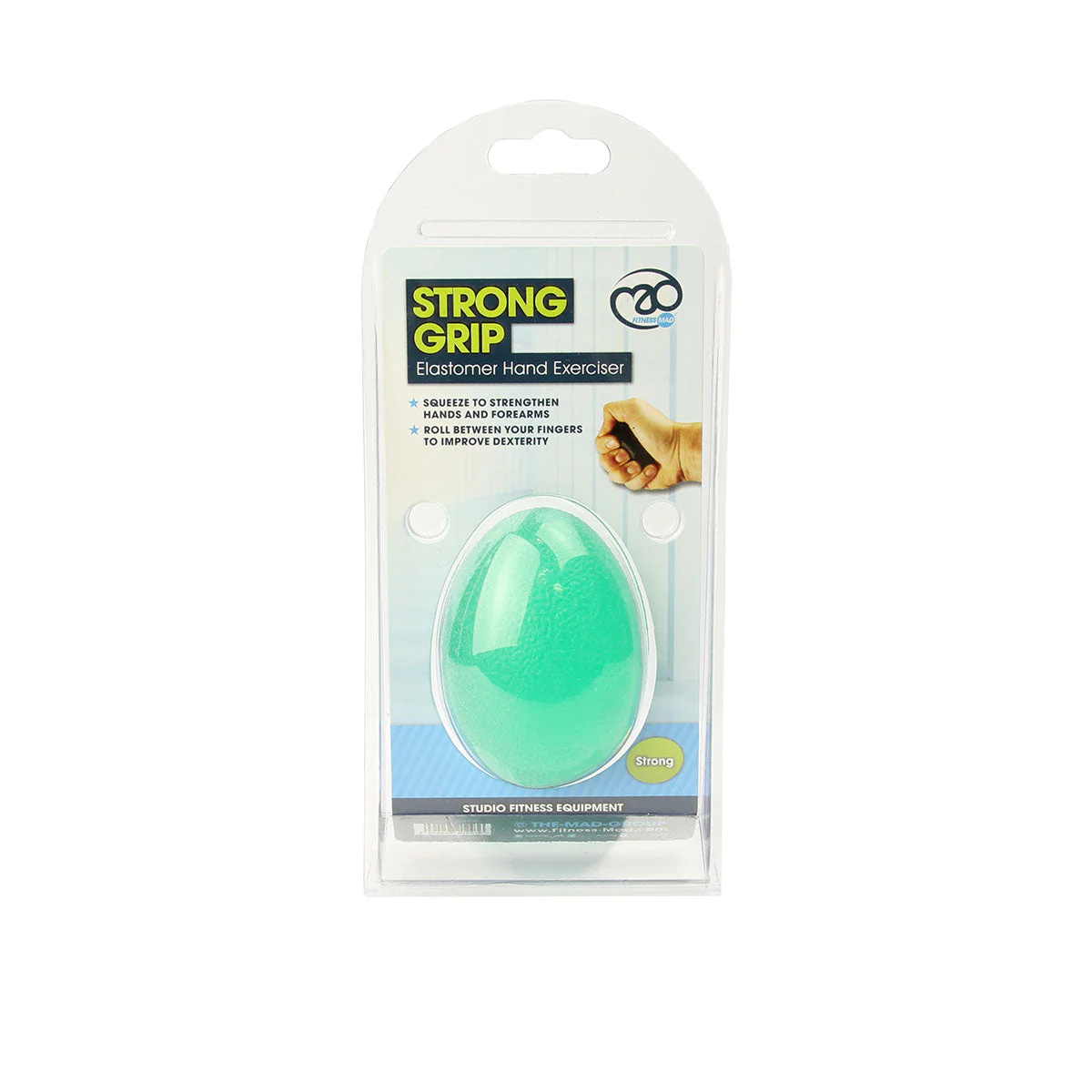 MAD Fitness Strong Grip Elastomer Hand Exerciser - Image 5