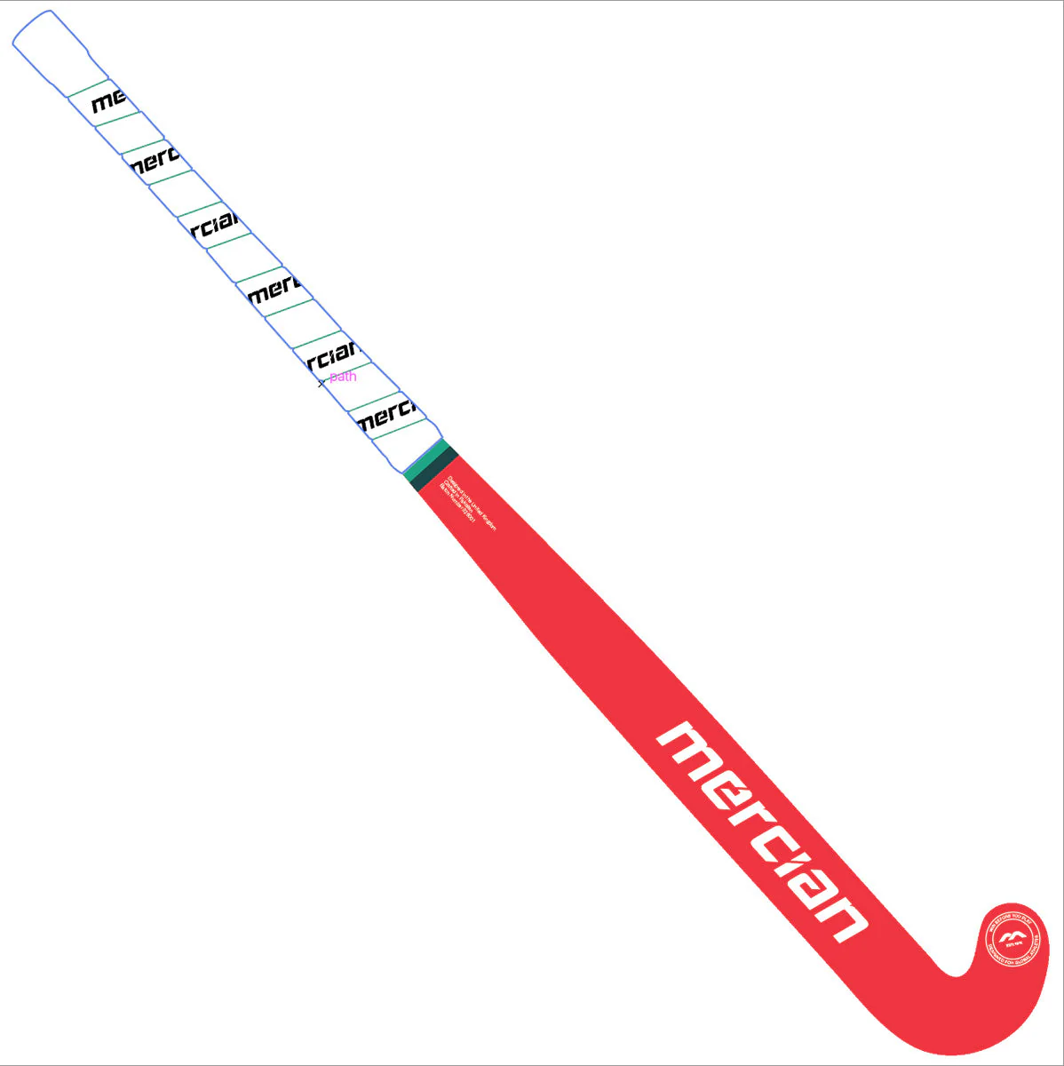 Mercian Genesis FG100 junior Hockey Stick - Image 2