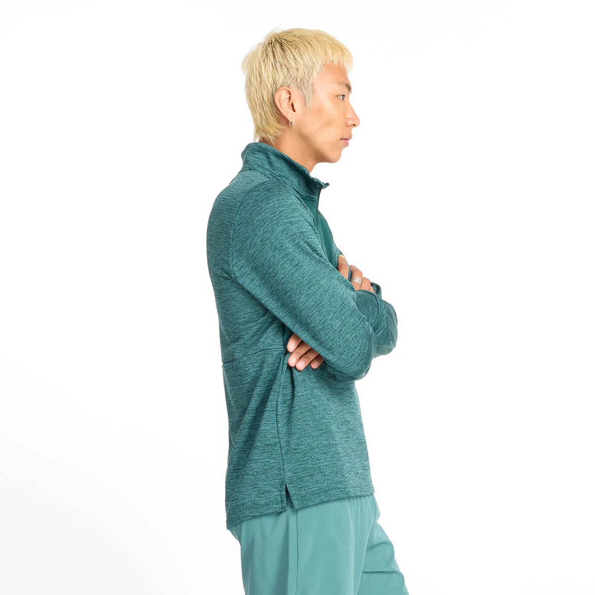 New Balance Athletics Heat Grid 1/2 Mens Zip - Image 4