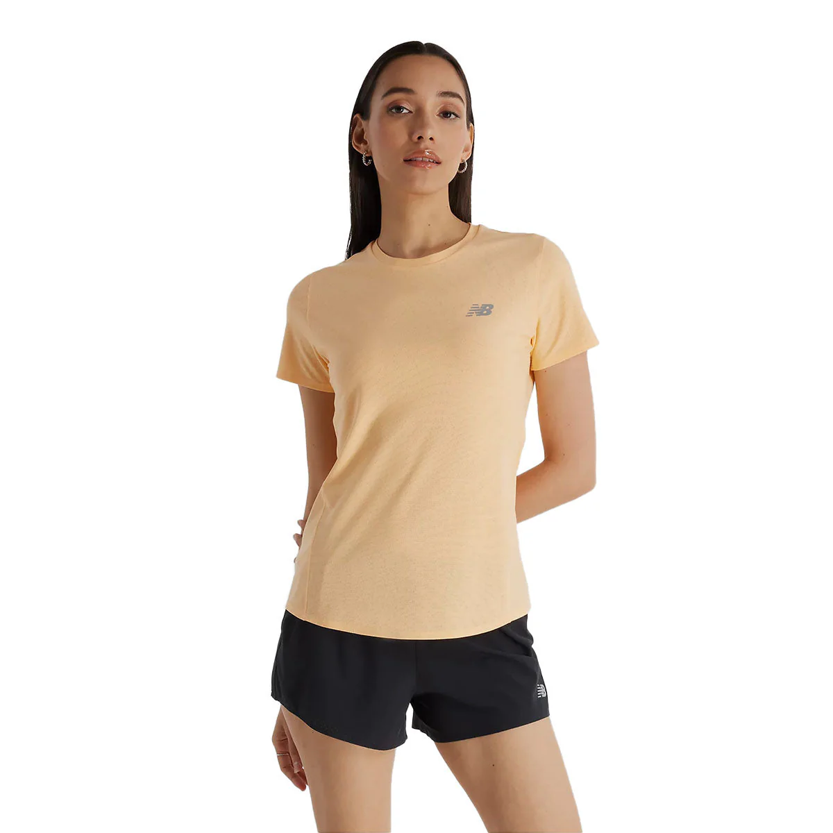 New Balance Jacquard Slim Women T-Shirt - Image 2