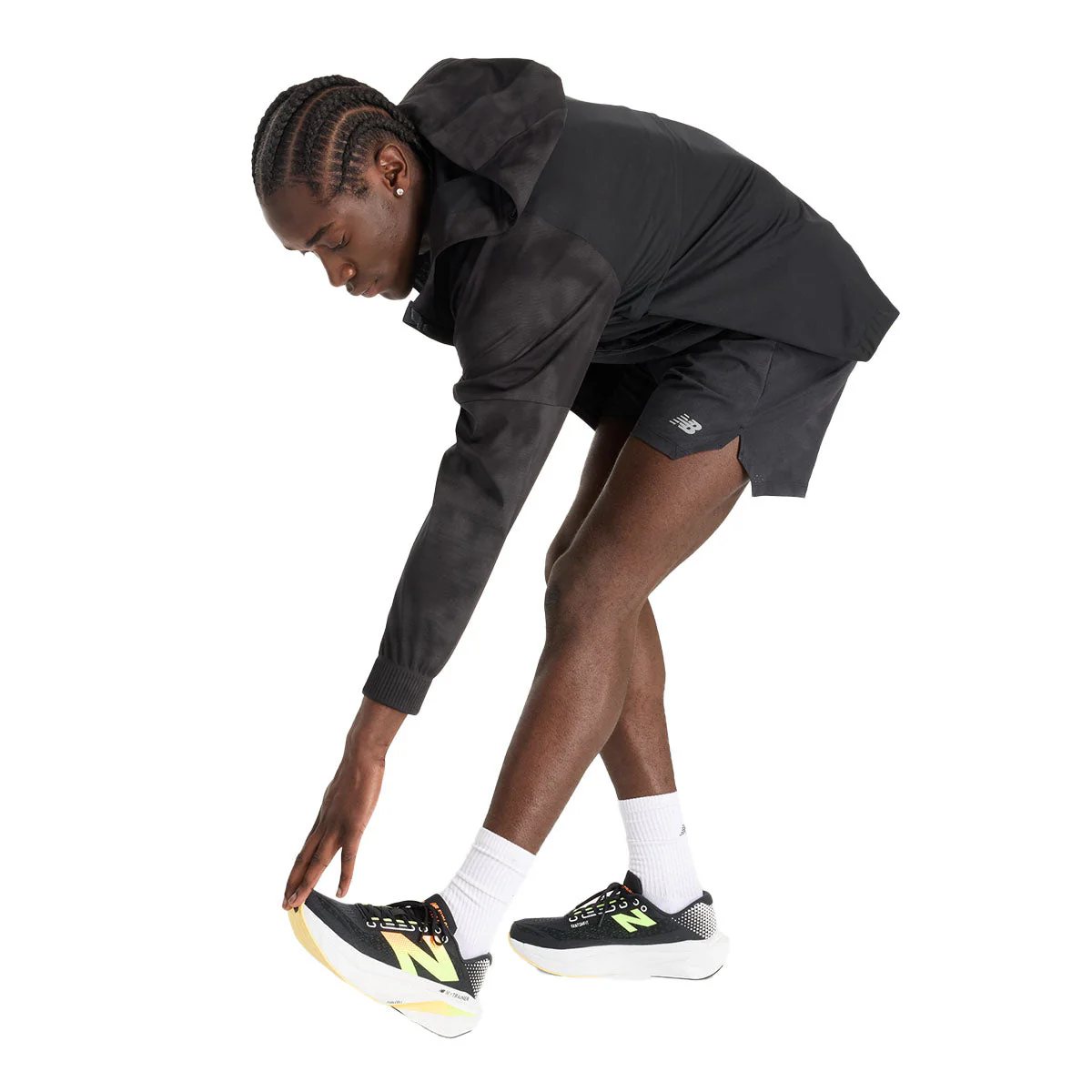 New Balance RC 5" Reflective Mens Shorts - Image 2