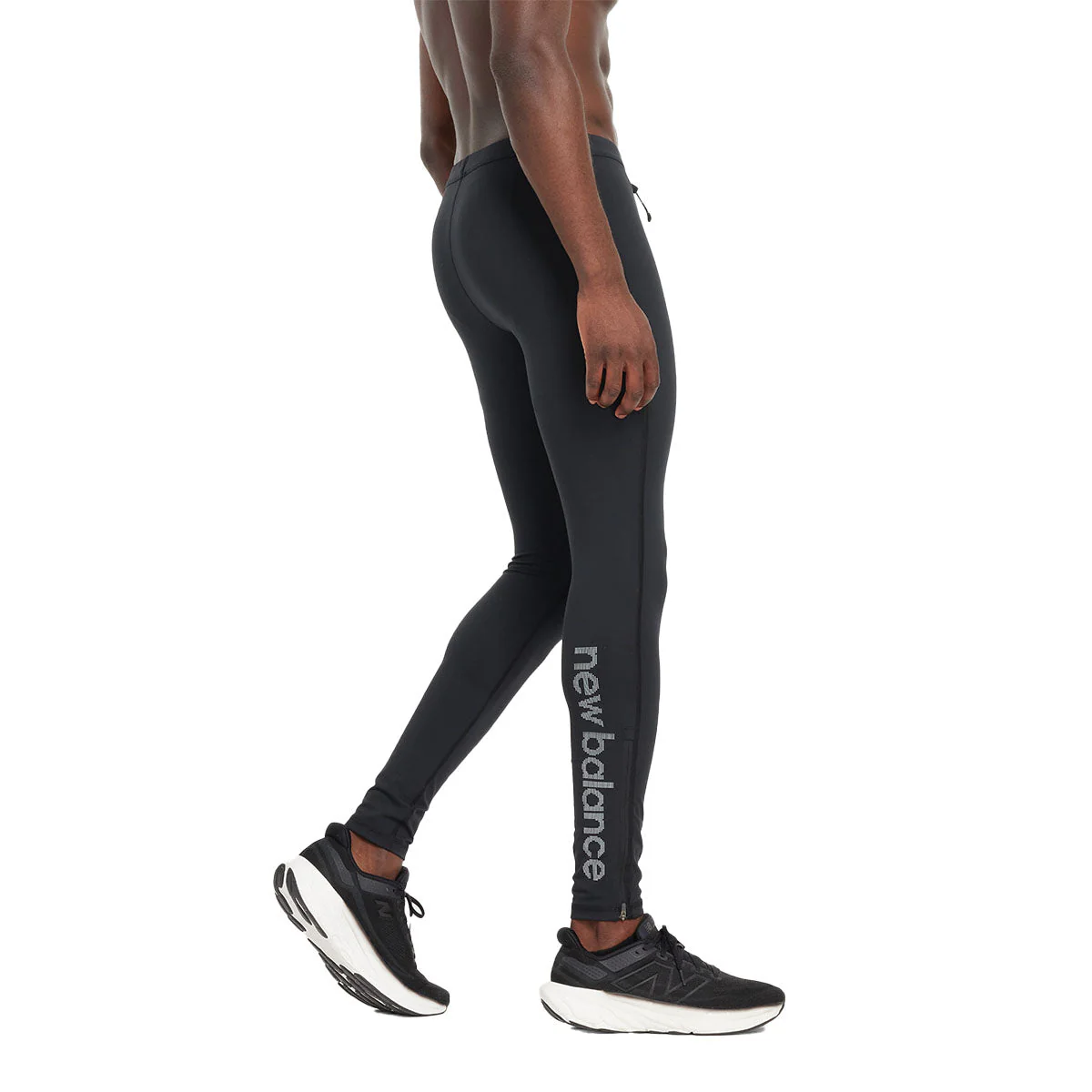 New Balance Sleek Reflective Mens Running Tight - Image 2