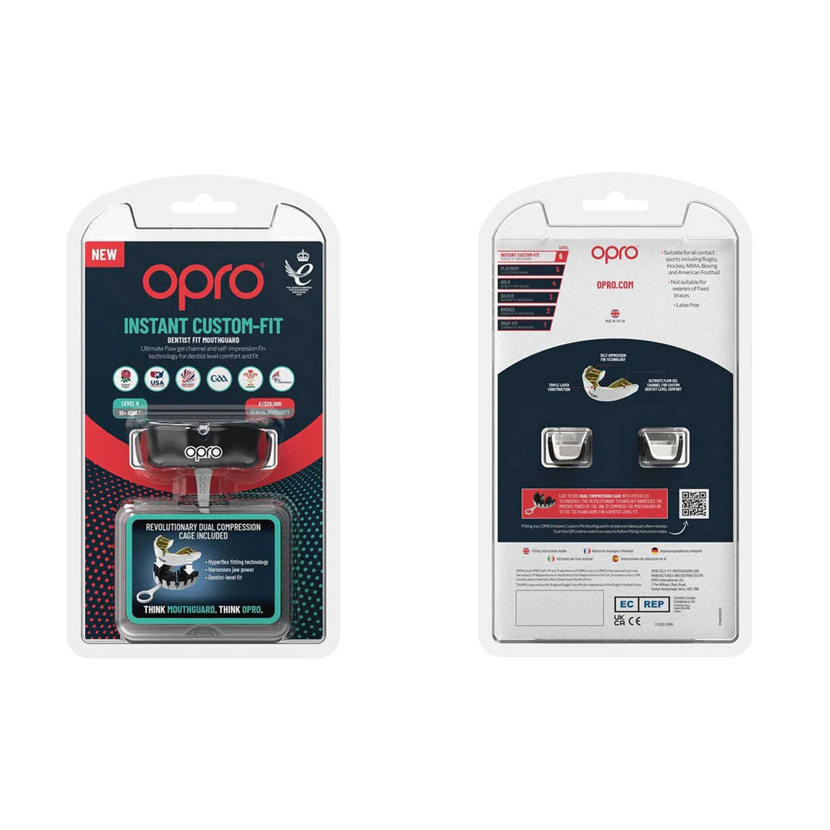 Opro Instant Custom Self Fit Mouthguard - Image 5